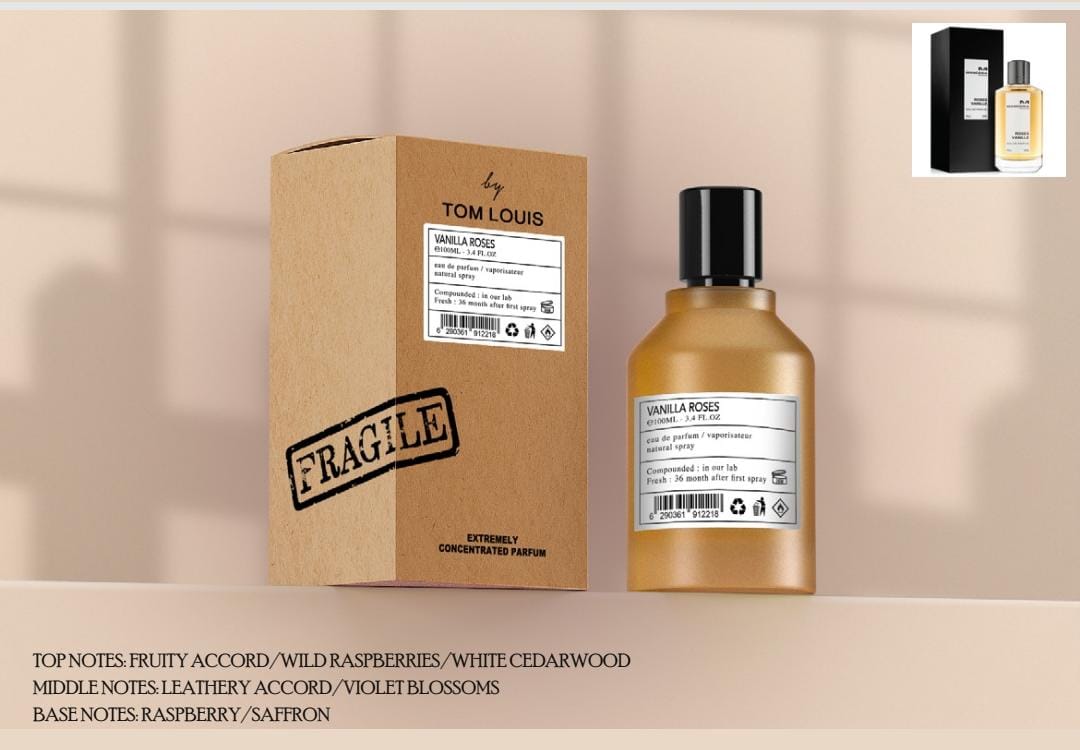 Vanilla Roses by Tom Luis, 100 ml